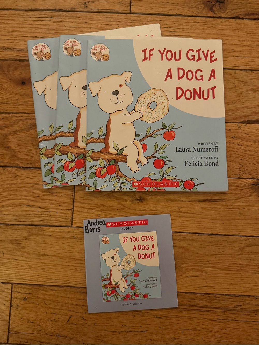 If You Give a Dog a Donut listening center set